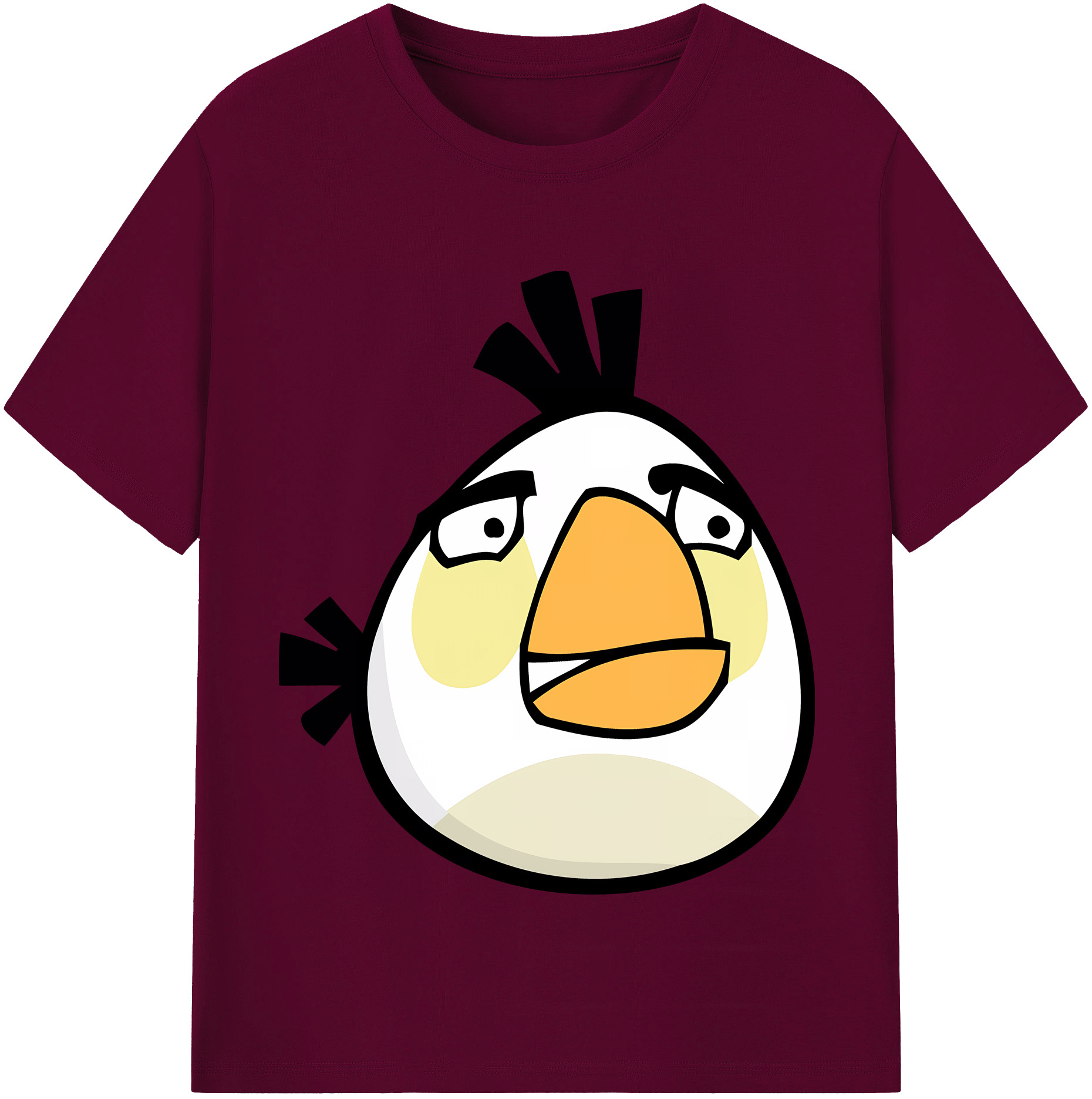 （画像用） Angry Birds アングリーバード レディースカジュアルプリントTシャツ（綿100％）